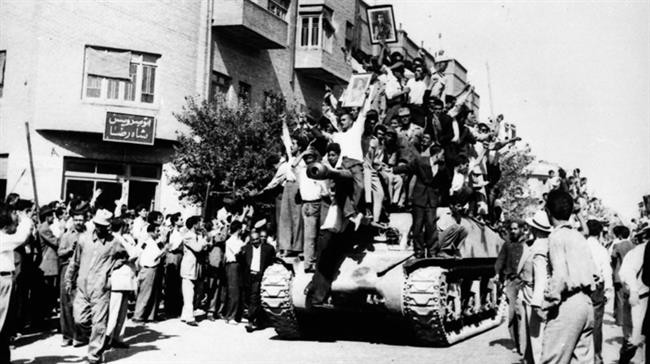 This archive picture shows riots on August 19, 1953, when a US- and UK-engineered coup toppled Iran’s democratically-elected government.