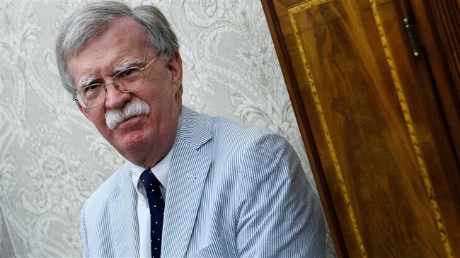 US National Security Advisor John Bolton is seen in the Oval Office of the White House on July 2, 2018 in Washington, DC. (AFP photo)