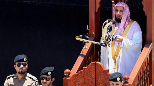 Sheikh Saleh al-Talib, a prominent imam and preacher at the Grand Mosque in Mecca (file photo)