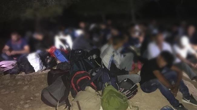 This picture published by the Palestinian Ma’an news agency on August 26, 2018 shows the aftermath of a mass abduction campaign by the Israeli forces targeting Palestinian workers.