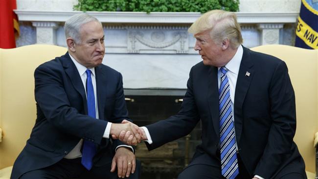 US President Donald Trump meets with Israeli Prime Minister Benjamin Netanyahu in the White House in March 5, 2018. (file photo)