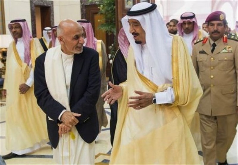 دیدار سلمان شاه سعودی با اشرف غنی رییس جمهور افغانستان
