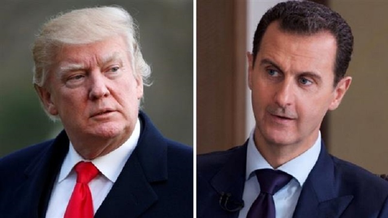 Trump Assad