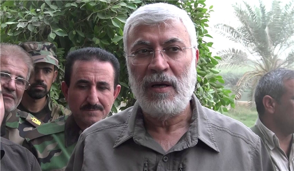 Abu Mahdi al-Muhandis, the second-in-command of the forces commonly known by the Arabic name Hashd al-Shaabi (popular forces)