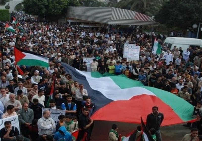 تظاهرات مردم فلسطین