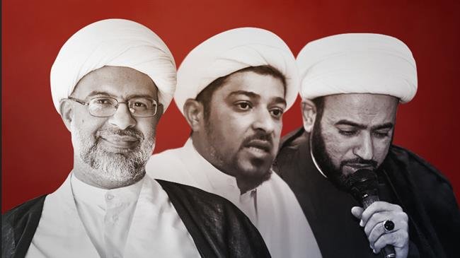 Combo image shows three Shia Muslim clerics, who were all arrested during the Bahraini regime’s crackdown on September 18, 2018.