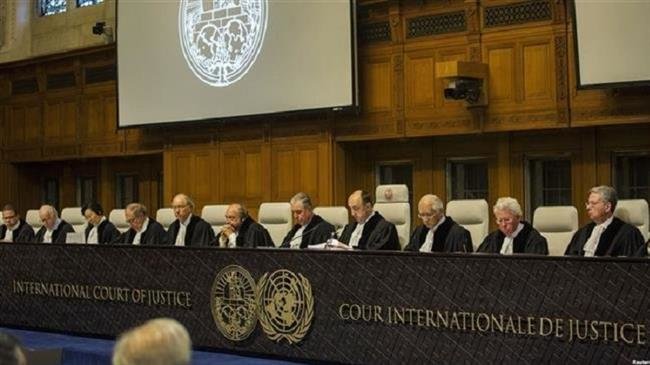 File photo shows the International Court of Justice hearing a case in The Hague, the Netherlands, on January 27, 2014. (Photo by Reuters)