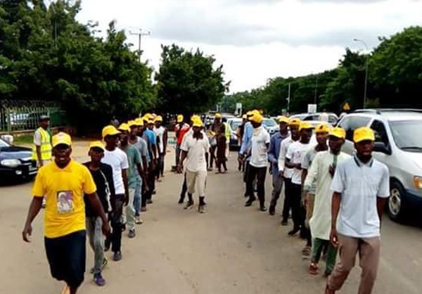 Nigerian Muslims Protests in Abuja Demanding Release of Leader