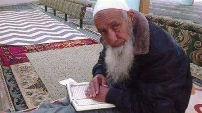 Late Palestinian farmer Ibrahim al-Arrouqi (Photo via Twitter)