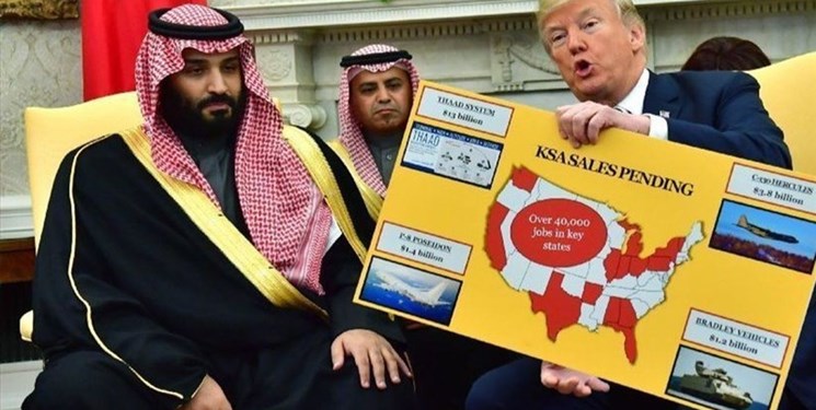 تحقیر سعودی ها از سوی آمریکا