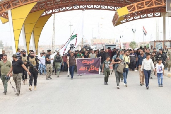 پیاده روی اربعین در عراق