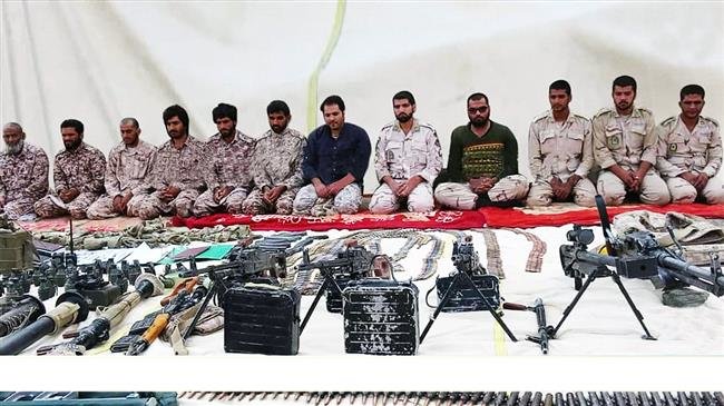 Posting this photo on its social media channel on October 21, 2018, the so-called Jaish ul-Adl terrorist group claimed responsibility for the abduction of 12 Iranian security personnel near the town of Mirjaveh on the Pakistani border.
