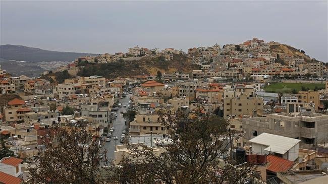 This picture shows a view of a Druze village in the occupied Golan Heights as seen on October 21, 2018. (Photo by AFP)