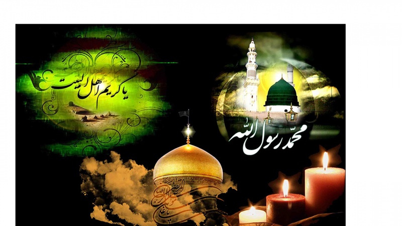 محمد مصطفی اور امام حسن علیھما السلام