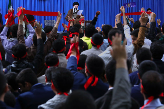 Ayatollah Khamenei, the Supreme Leader of the Islamic Revolution