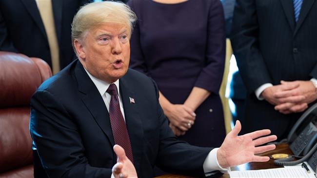 US President Donald Trump