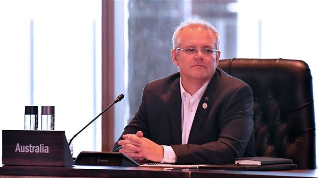 Australian Prime Minister Scott Morrison (photo by AFP)