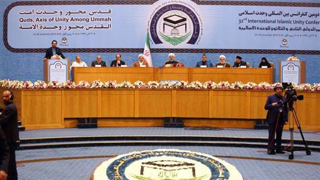 The 32nd International Islamic Unity Conference begins in Tehran, Iran, November 24, 2018. (Photo by IRNA)