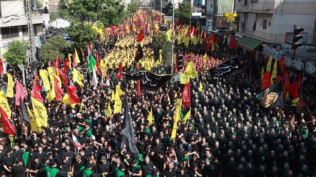 Supporters of Lebanon