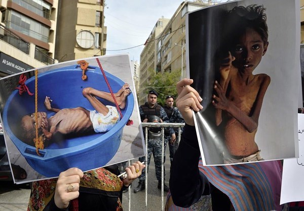 Lebanese Protesters Condemn Saudi-Led War on Yemen