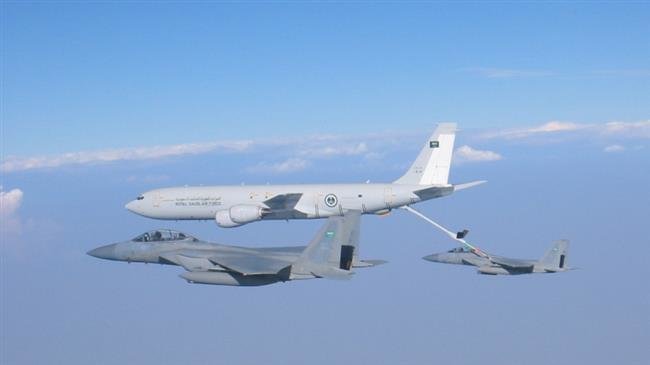 This file photo shows aircraft from Saudi Arabia