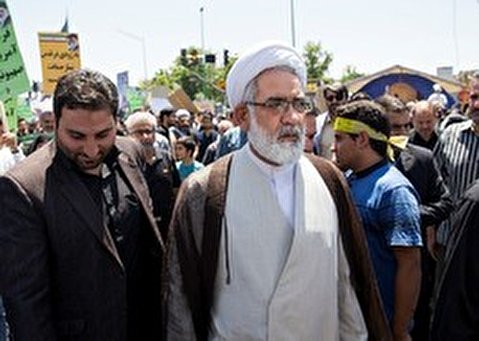 In holy city of Qom, Islamic scholars alongside people attended the rallies In holy city of Qom, Islamic scholars alongside people attended the rallies
