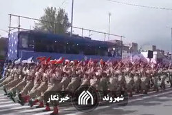 مراسم رژه روز ارتش در همدان