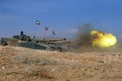 تمرین تاکتیکی ارتش در فارس