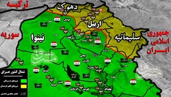 کدام پایگاه‌های رژیم تروریستی آمریکا در عراق هدف جبهه مقاومت خواهد بود؟ + نقشه میدانی