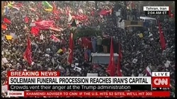 طنین انداز شدن شعار مرگ بر آمریکا در پخش زنده شبکه آمریکایی CNN