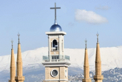 زندگی مسالمت آمیز پیروان ادیان مختلف در پایتخت لبنان