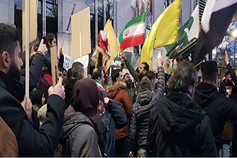 تظاهرات مسلمانان در بلژیک در خونخواهی سردار سلیمانی