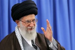 نماز جمعه به امامت رهبر معظم انقلاب اسلامی ایران در زمانی حساس