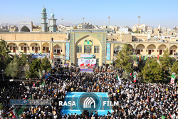 اجتماع باشکوه مردم انقلابی قم در مراسم یوم الله ۹ دی