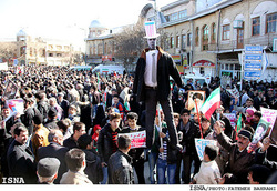 راهپیمایی شکوهمند ۲۲ بهمن در همدان آغاز شد