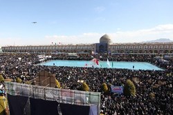 حضور باشکوه مردم اصفهان در ۲۲ بهمن