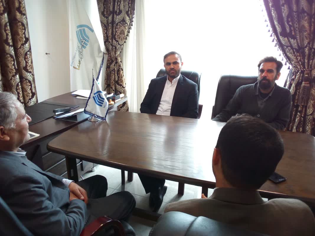 پ/حضور مسئول بسیج رسانه خوزستان در دفتر خبرگزاری رسای اهواز