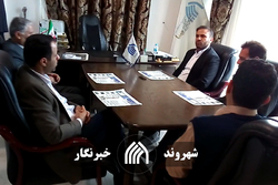 حضور مسئول بسیج رسانه خوزستان در دفتر خبرگزاری رسای اهواز