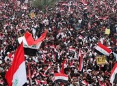 تظاهرات میلیونی عراقی‌ها در محکومیت اشغالگری نظامی آمریکا