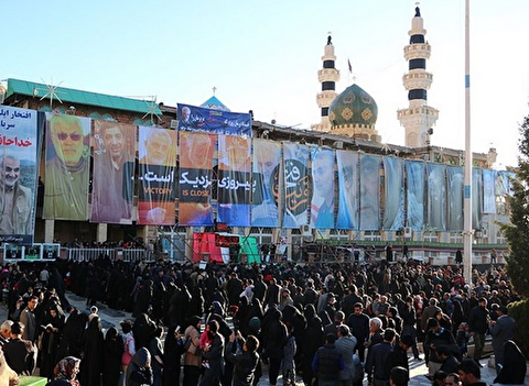 مرحله دوم اعزام راهیان نور دانشآموزی از مزار حاج قاسم در کرمان آغاز شد