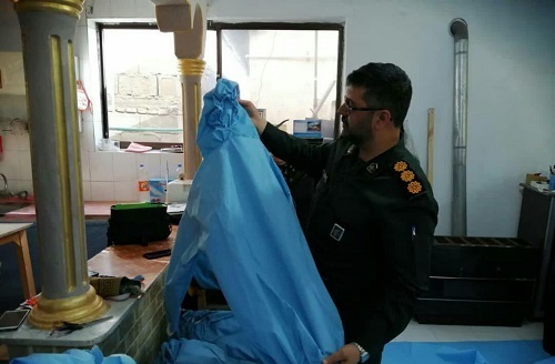 بسیج امکانات سپاه کربلا برای مقابله با ویروس کرونا + عکس