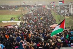 تأکید فلسطینیان بر ادامه راهپیمایی‌های بازگشت