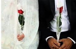جشن ازدواج زوج سیل زده خوزستانی برگزار شد