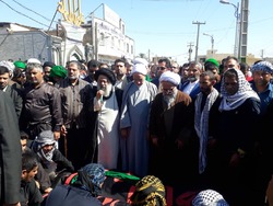 پیکر دو تن از جهادگران بسیجی خوزستان به خاک سپرده شد