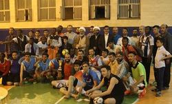قهرمانی مجتمع آموزش علوم انسانی در مسابقات فوتسال جام رمضان المصطفی