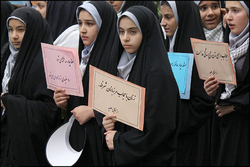 همایش عظیم دختران انقلاب با شعار «حجاب حافظ حریم خانواده»