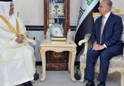 دیدار سفیر بحرین با وزیر خارجه عراق