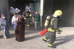 هتل محل اسکان حجاج فلسطینی در مکه طعمه حریق شد
