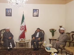 دیدار علمای اهل تسنن لبنان با سفیر ایران