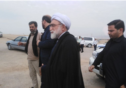 بازدید ‌تولیت آستان قدس ‌از نحوه خدمات‌رسانی در مرز مهران‌